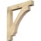 Ekena Millwork Imperial Block Rough Sawn Bracket, Douglas Fir, 6"W x 44"D x 48"H BKT06X44X48IMP05RDF - alternate 1